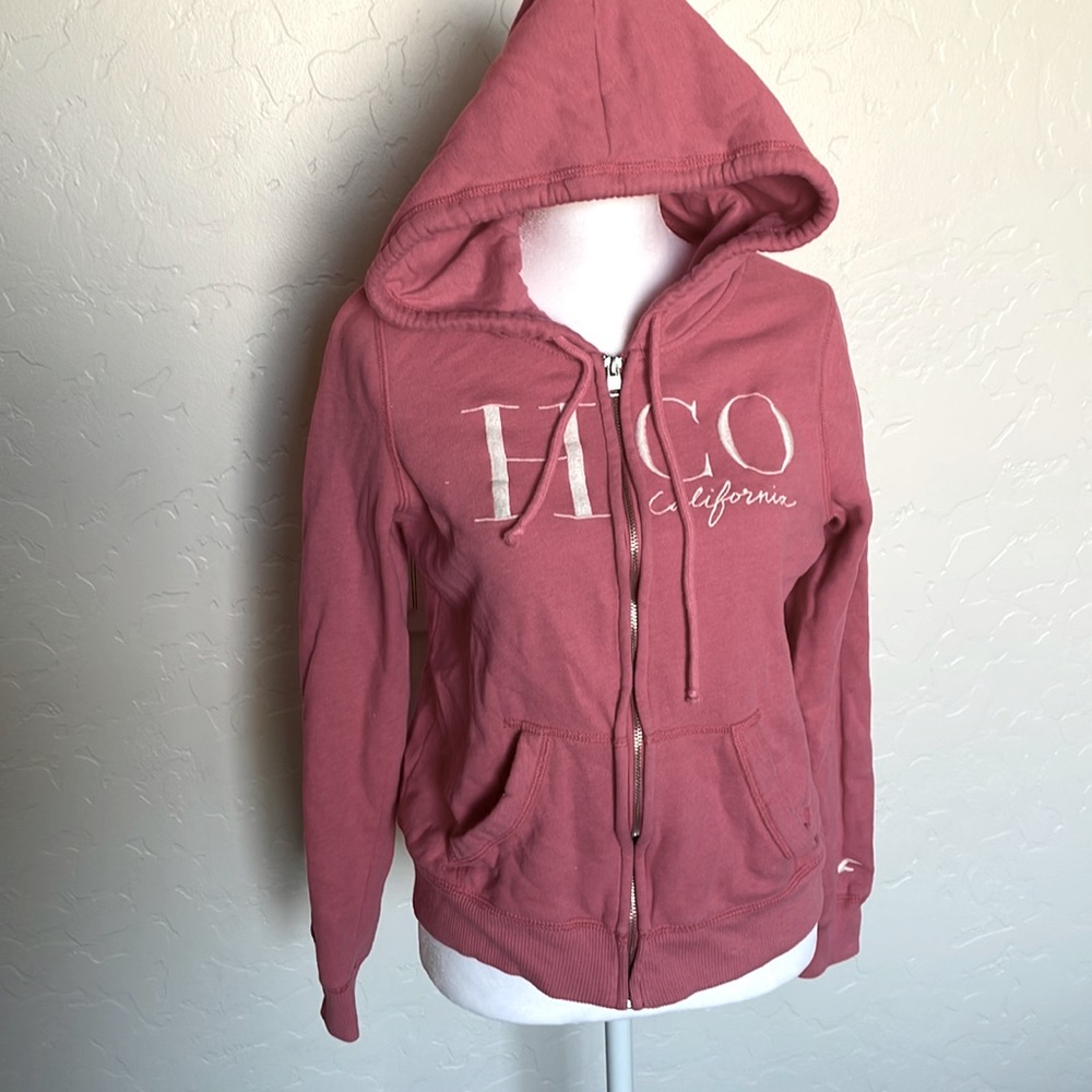 Hollister zip up sweatshirt